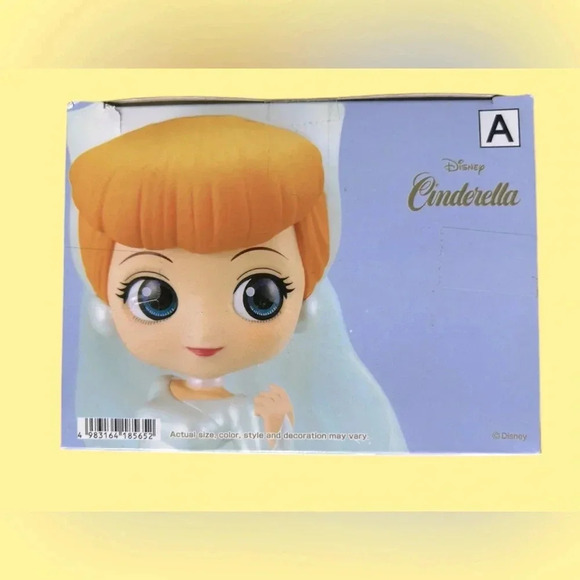 Disney x  QPosket - Dreamy Style Glitter Collection - Cinderella - BNIB 🩵🥿 - Picture 2 of 5